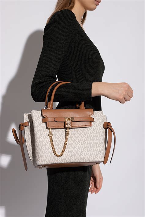 michael kors hamilton bag taupe|Michael Kors Hamilton bag.